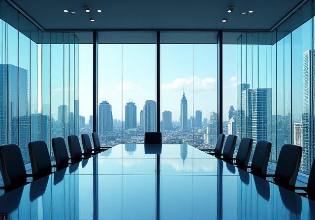 Modern tech office environment representing strategic consulting